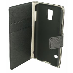 Bild von Premium Bookstyle BLACK für  Samsung SM-G900 Galaxy S5 / SM-G901F Galaxy S5 Plus