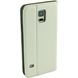 Bild von Premium Bookstyle WHITE für  Samsung SM-G900 Galaxy S5 / SM-G901F Galaxy S5 Plus, mit Standfunktion