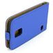 Bild von Premium Flipstyle, BLUE, Ledertasche für  Samsung SM-G900 Galaxy S5 / SM-G901F Galaxy S5 Plus