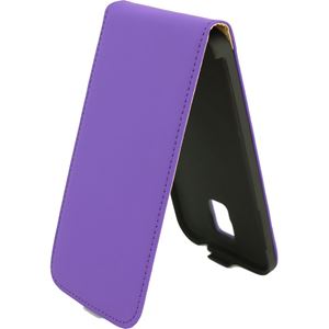 Bild von Premium Flipstyle, LILA, Ledertasche für  Samsung SM-G900 Galaxy S5 / SM-G901F Galaxy S5 Plus