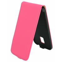 Bild von Premium Flipstyle, PINK, Ledertasche für  Samsung SM-G900 Galaxy S5 / SM-G901F Galaxy S5 Plus