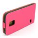 Bild von Premium Flipstyle, PINK, Ledertasche für  Samsung SM-G900 Galaxy S5 / SM-G901F Galaxy S5 Plus