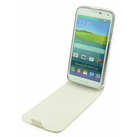 Bild von Dolce Vita Flipstyle WHITE, Ledertasche für  Samsung SM-G900 Galaxy S5 / SM-G901F Galaxy S5 Plus