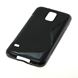 Immagine di S-CURVE, TPU-Case für  Samsung SM-G900 Galaxy S5 / SM-G901F Galaxy S5 Plus, BLACK