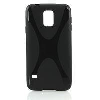 Picture of TPU-Case, X-Design, BLACK, für  Samsung SM-G900 Galaxy S5 / SM-G901F Galaxy S5 Plus