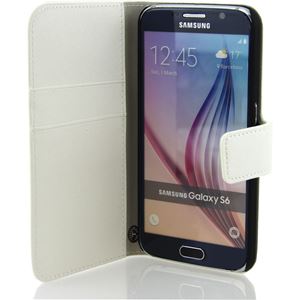 Bild von Premium Bookstyle WHITE für  Samsung SM-G920F Galaxy S6