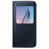 Εικόνα της S-View Cover BLACK für  Samsung SM-G920F Galaxy S6, EF-CG920PBEGWW (PU)