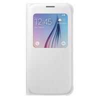 Εικόνα της S-View Cover WHITE für  Samsung SM-G920F Galaxy S6, EF-CG920PWEGWW (PU)