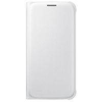 Bild von Flip Wallet WHITE für  Samsung SM-G920F Galaxy S6, EF-WG920PWEGWW (PU)