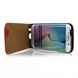 Bild von Premium Flipstyle, PINK, Ledertasche für  Samsung SM-G925F Galaxy S6 Edge