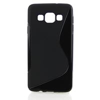 Εικόνα της S-CURVE, TPU-Case für  Samsung Galaxy A3, BLACK