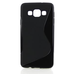 Immagine di S-CURVE, TPU-Case für  Samsung Galaxy A3, BLACK