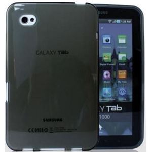 Obrazek TPU-Tasche, Clear BLACK für  Samsung Galaxy Tab (P1000 / 7 Zoll)