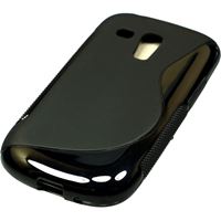 Εικόνα της S-CURVE, TPU-Case für  Samsung i8190 Galaxy S3 Mini / i8200 Galaxy S3 Mini Value Edition, BLACK