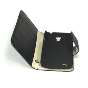 Bild von Premium Bookstyle BLACK für  Samsung i9190 Galaxy S4 Mini / i9195 Galaxy S4 Mini