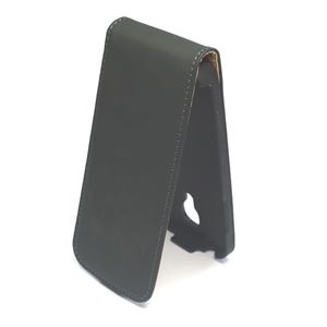 Bild von Premium Flipstyle, BLACK, Ledertasche für  Samsung i9190 Galaxy S4 Mini / i9195 Galaxy S4 Mini