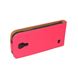 Bild von Premium Flipstyle, PINK, Ledertasche für  Samsung i9190 Galaxy S4 Mini / i9195 Galaxy S4 Mini