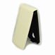 Image de Premium Flipstyle, WHITE, Ledertasche für  Samsung i9190 Galaxy S4 Mini / i9195 Galaxy S4 Mini