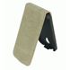 Image de Vintage Flipstyle CREME Ledertasche für  Samsung i9190 Galaxy S4 Mini / i9195 Galaxy S4 Mini