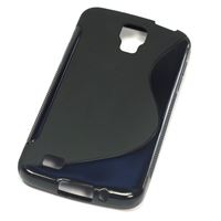 Immagine di S-CURVE, TPU-Case für  Samsung i9295 Galaxy S4 Active, BLACK