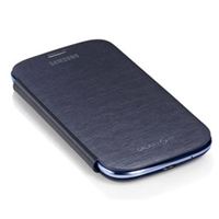 Bild von Flip Cover chrome BLUE für  Samsung i9300 Galaxy S3 / i9305 Galaxy S3 LTE, EFC-1G6FBECSTD