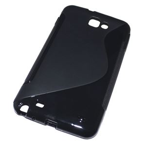 Imagen de S-CURVE, TPU-Case für  Samsung Galaxy Note N7000, BLACK