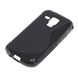 Obrazek S-CURVE, TPU-Case für  Samsung S7580 Galaxy Trend Plus / S7582 Galaxy S Duos 2, BLACK