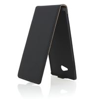 Bild von Premium Flipstyle, BLACK, Ledertasche für  Sony Xperia M2 / Xperia M2 Aqua