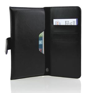 Bild von Bookstyle Etui-Tasche  für EMPORIA Smart  , BLACK, mit Kreditkartenfächern