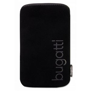 Bild von Bugatti SlimCase BLACK  für TELME TS100  , STN - SoftTouchNeopren