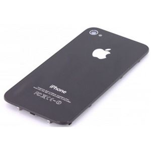 Resim Akkufachdeckel BLACK für  Apple iPhone 4