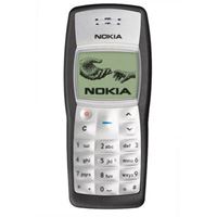 Bild von JET BLACK - A-Cover für  Nokia 1100 / 1101