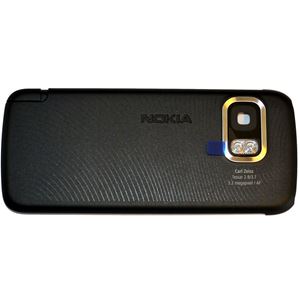 Afbeelding van Akkufachdeckel BLACK für  Nokia 5800 Navigation / 5800 XpressMusic, Lieferung inkl. Bedienstift