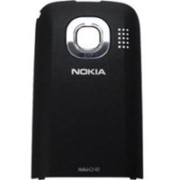 Afbeelding van Akkufachdeckel CHROME BLACK für  Nokia C2-02