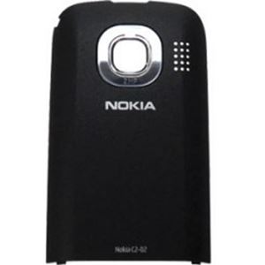 Afbeelding van Akkufachdeckel CHROME BLACK für  Nokia C2-02