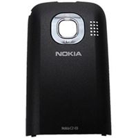 Afbeelding van Akkufachdeckel CHROME BLACK für  Nokia C2-03