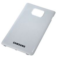 Afbeelding van Akkufachdeckel Metallic WHITE für  Samsung i9100 Galaxy S2 / i9105 Galaxy S2 Plus,