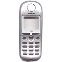 Bild von Gehäuse-Oberteil für Siemens S35 - SILVER-EDITION (incl. eingebauten Mikro / Lautsprecher !)