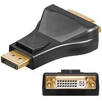 Afbeelding van Adapter: Displayport auf DVI , DP Stecker auf DVI 24+5 Buchse