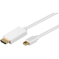 Imagen de Mini Displayport auf HDMI Kabel, 1 Meter, MDP Stecker auf HDMI Stecker A