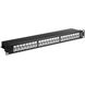 Изображение CAT 6A Ethernet Patch Panel 24 Port STP Geschirmt