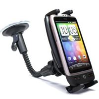 Resim CU G250 Car Upgrade Kit für  HTC 7 Mozart / 7 Pro / 7 Trophy / ChaCha / Desire / Desire C / Desire S / Desire X / Desire Z / Evo 3D / Explorer / Gratia / HD Mini / HD2 / HD7 / Legend / Rhyme / Salsa / Wildfire / Wildfire S, KFZ-Halter mit Ladekabel
