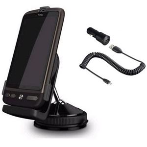 Resim CU S420 Car Upgrade Kit für  HTC Desire, KFZ-Aktivhalter mit Ladekabel