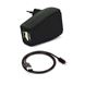 Picture of Ladegerät 230V für  Apple iPad 4 / iPad Air / iPad Air 2 / iPad Mini / iPad Mini 2 Retina / iPad Mini 3, Griffin, Lightning Daten & Ladekabel GC36670 inkl. Goobay USB-Lader BLACK