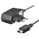 Obrazek Ladegerät 230V, 1A, Mini USB, BLACK