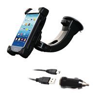 Resim Bury Cradle universal XL mit Saughalter für Smartphones (Einstellbare Breite: ca. 42-76mm / Höhe: ca 100-137mm)