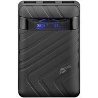 Imagen de Goobay PowerBank mit LCD-Anzeige, ca. 9000 mAh  für LG V900 Optimus Pad , Ausgang: 2x USB (3x 2,1A / mit Auto-ID max. 3A)