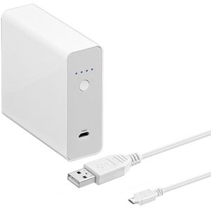 Resim Goobay PowerBank, ca. 11000 mAh  , Ausgang: 5x USB (3,1A aufgeteilt auf 5 Anschlüsse)