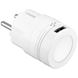 Immagine di Ladegerät / Adapter 230V auf 2x USB, 2,1A , WHITE (mit 2-fach USB Adapter auf 2x seitlicher Ladeanschluss)