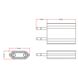 Image de Ladegerät / Adapter SMALL 230V auf 1x USB, 1A, WHITE